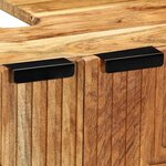 vidaXL Meuble Sous Lavabo Marron 62 x 33 x 58 cm Bois d'acacia massif