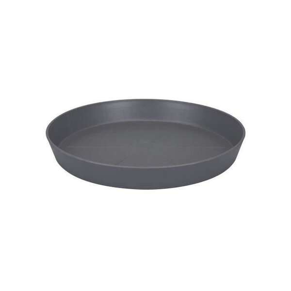 Soucoupe ronde Loft Urban Ø 30 cm - Gris anthracite