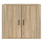 vidaXL Buffet Chêne sonoma 80x33x70 cm Bois d'ingénierie