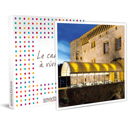 SMARTBOX - Coffret Cadeau - 2 jours avec dîner accord mets et vin et accès à l'espace détente au Château de Bagnols 5*