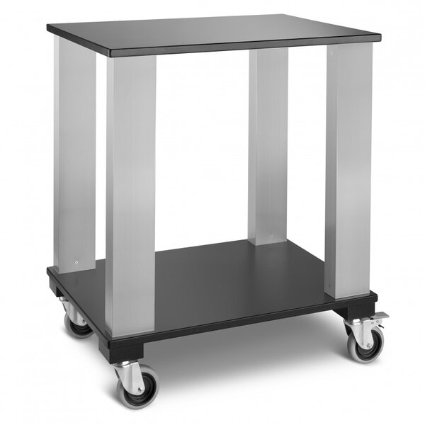 Chariot guéridon en bois cubic® 70 x 50 cm - pujadas -  - dm laquée