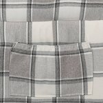 vidaXL Fauteuil inclinable Gris Tissu