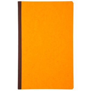 Piqûre Journal Folioté - Avec Feuille D'identification - 38 Lignes - Texte Nl -80 Pages - Blanc - Exacompta