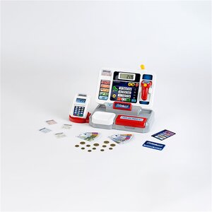 Theo Klein 9389 - Caisse enregistreuse avec tablette amovible et fonction musicale