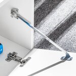 vidaXL Ensemble Meuble mural TV 5 Pièces lumières LED Haute Brillance