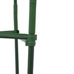 vidaXL Cages à tomates 4 Pièces 154 cm acier et PP