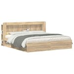 vidaXL Cabinet de Tête de Lit Chêne Sonoma Bois d’ingénierie