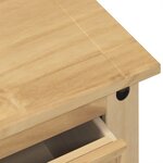 vidaXL Commode Corona 80x43x91 cm bois massif de pin