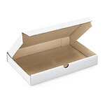 Boîte extra-plate d’expédition carton blanche 35x25x2 5 cm (lot de 50)