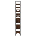 vidaXL Bibliothèque chêne marron 155 5x24x166 5 cm bois d'ingénierie