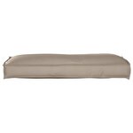 vidaXL Coussin Taupe 120 x 40 x 12 cm Tissu Oxford