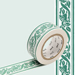 Masking Tape MT William Morris 2 cm lys - lily border