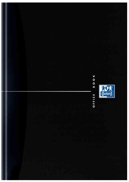 Carnet de notes 'Smart Black' relié  A4  quadrillé OXFORD