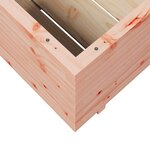 vidaXL Jardinière 70x70x49 5 cm bois massif douglas