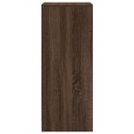 vidaXL Buffet avec LED chêne marron 42 5x34x85 cm bois d'ingénierie