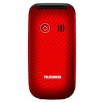 Téléphone portable senior telefunken s440 à clapet rouge grosses touches