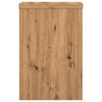 vidaXL Supports pour plantes 2 Pièces chêne artisanal bois d'ingénierie