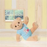 Zapf Creation 835616 - Baby born Ours en peluche bleu 36 cm