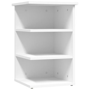 vidaXL Armoire latérale Blanc 35x35x55 cm Aggloméré