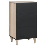 vidaXL Buffet avec tiroir Blanc 33 5 x 40 x 75 cm