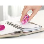 Pack 2 Mini Rollers de Correction Design Ergonomique Multicolore - 6 m x 5 mm x 5 TESA
