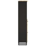 vidaXL Armoire de salle de bain 38x33x160 cm bois massif de manguier