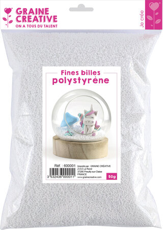 Billes de polystyrène fine 50 g