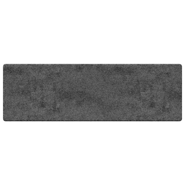 vidaXL Tapis Couloir Gris 50 x 300 cm