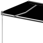 vidaXL Auvent automatique sur pied 300x250 cm Anthracite