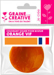 colorant solide pour bougie 20 g Orange