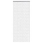 vidaXL Moustiquaire de porte à chaîne 90x220 cm aluminium