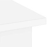 vidaXL Support de télévision Blanc 100 x 40 x 50 cm
