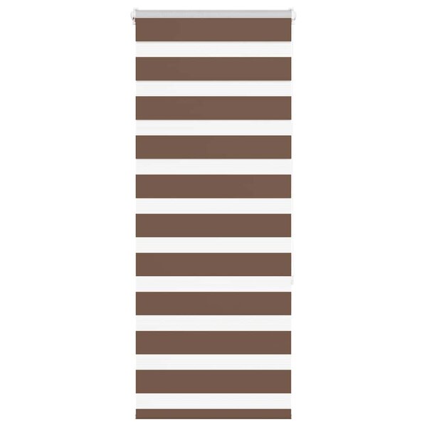 vidaXL Store zèbre marron 60x150 cm largeur du tissu 55 9 cm polyester