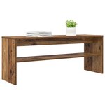 vidaXL Meuble TV Bois ancien 100 x 30 x 40 cm Bois d'ingénierie