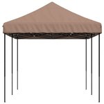 vidaXL Tente de fête 292 x 580 x 315 cm Marron Tissu Oxford