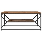 vidaXL Table basse Bois ancien 90 x 50 x 40 cm