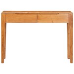 vidaXL Table console Marron 110 x 30 x 80 cm Bois d'Acacia Massif