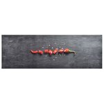 vidaXL Tapis de cuisine lavable Poivre 60x180 cm