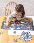 Puzzle d'observation où sont les objets dans la forêt