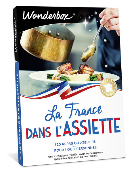 Coffret cadeau - WONDERBOX - La France dans l'assiette