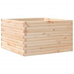 vidaXL Jardinière 80x80x45 5 cm bois de pin massif