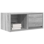 vidaXL Meubles TV 2 Pièces sonoma gris 60x31x25 5 cm bois d'ingénierie