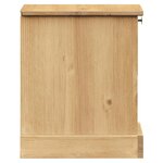 vidaXL Table de chevet VIGO 42x35x42 cm bois de pin massif