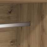 vidaXL Armoire artisian oak 82 5 x 51 5 x 180 cm Bois d'ingénierie
