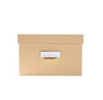 Lot de 3 boîtes de rangement officebyme - exacompta