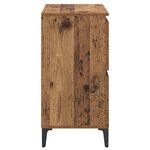 vidaXL Buffets 3 Pièces Bois Ancien 60 x 35 x 70 cm Bois d'ingénierie