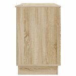 vidaXL Bureau Chêne Sonoma 142 5 x 50 x 75 cm Bois d'ingénierie
