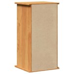 vidaXL Cabinet de Salle de Bain Mural avec stockage VIGO marron miel