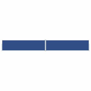 vidaXL Auvent latéral rétractable Bleu 160x1200 cm