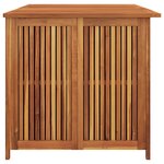 vidaXL Boîte de rangement de jardin 200x80x75 cm bois massif d'acacia